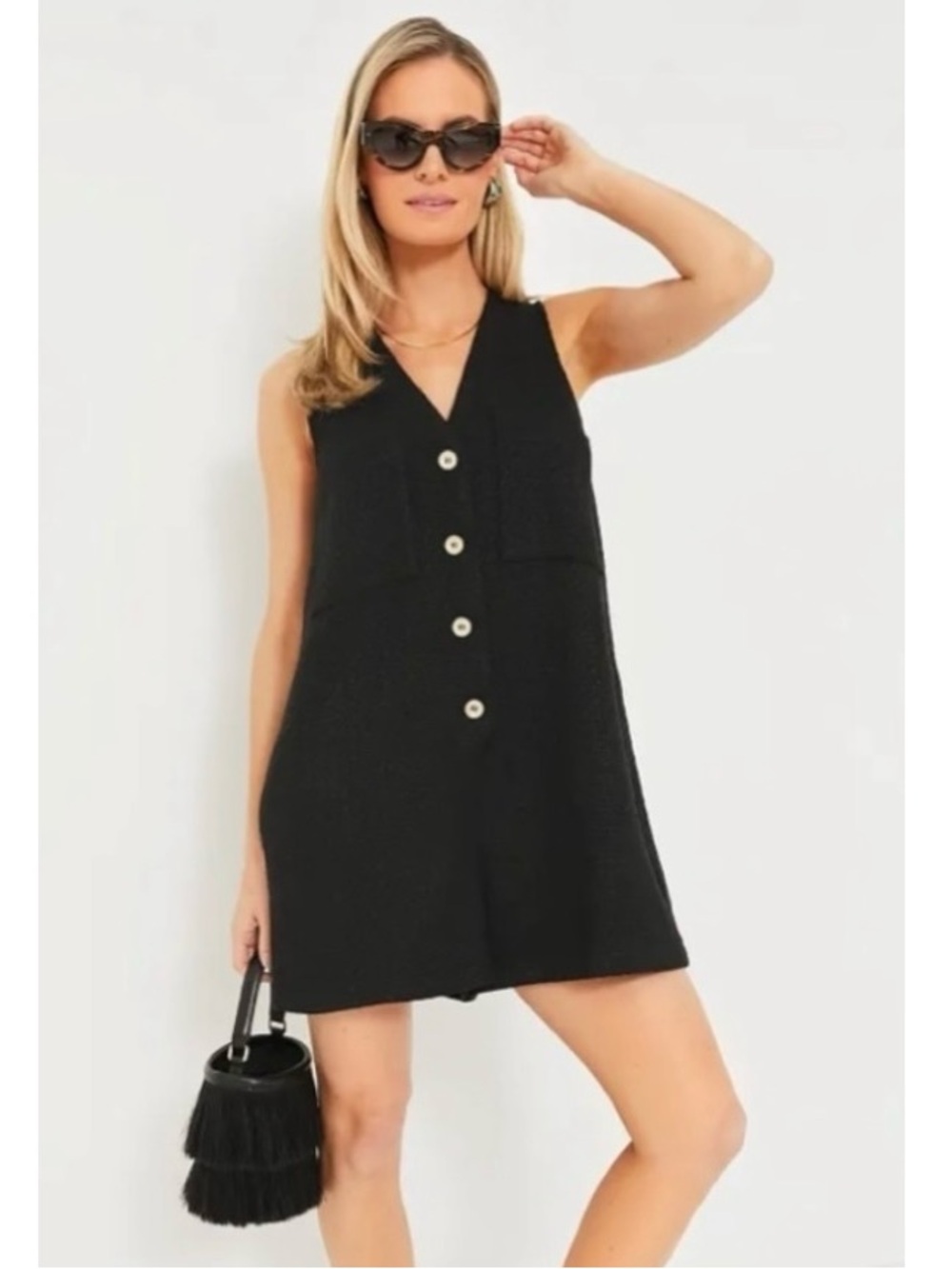 Tuckernuck Textured Myla Romper New Small
